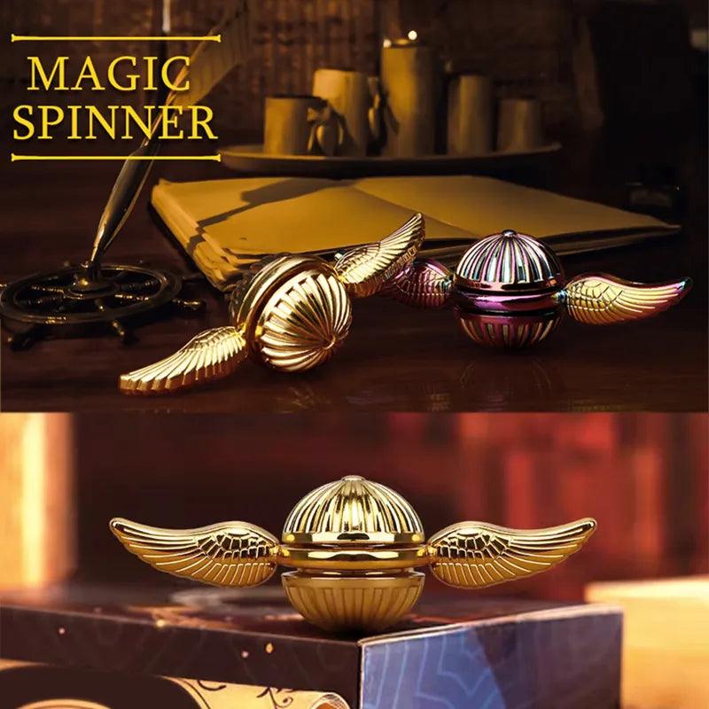 Fidget Spinner: High-Quality Anti-Stress Metal Ball Toy  ourlum.com   