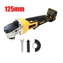 Cordless Brushless Angle Grinder 4 Speed Dewalt Compatible