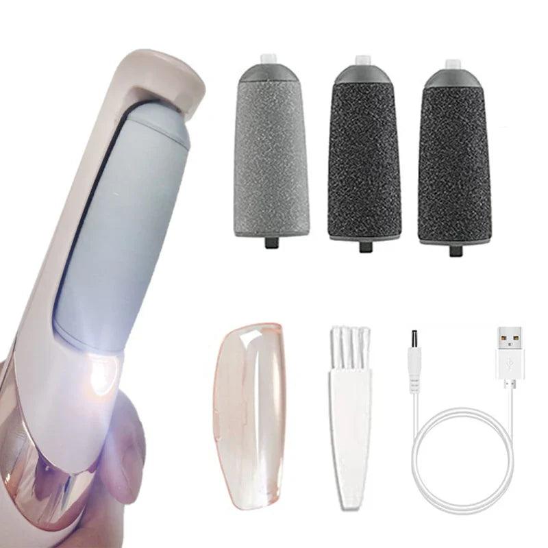 Electric Callus Remover: Portable Rechargeable Pedicure Tool  ourlum.com   