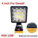 Dewalt Cordless LED Work Light Ultra Bright Flood Light