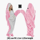 Cartoon Shark Blanket Hoodie Women Kigurumi Playsuit Cozy