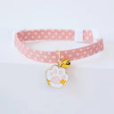 Adjustable Cute Kitten Collar with Bell - Safe & Stylish Cat Accessories  ourlum.com 4 S(17-32cm) CN