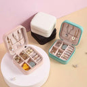 Portable Jewellery Box Ring Box Necklace Earring Storage Box