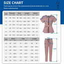 Women Scrubs Set Zipper Collar Beauty Clothes High Quality