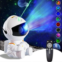Galactic Dream Star Projector: Transform Your Bedroom with Astronaut LED Nebula Lamp