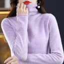 Merino Wool Cashmere Winter Sweater Cozy Elegance Cold Days