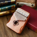 17-Key Kalimba Thumb Piano Beginner Friendly Wooden Mbira