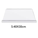 Acrylic Anti-slip Transparent Cutting Board with Lip for Kitchen