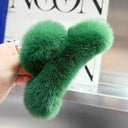 Crab Plush Fur Hair Clip: Trendy Accessory for Girls