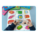 32Pcs Montessori Toddler Card Matching Game: Colorful Cognitive Puzzle Toys  ourlum.com Daily supplies CHINA 