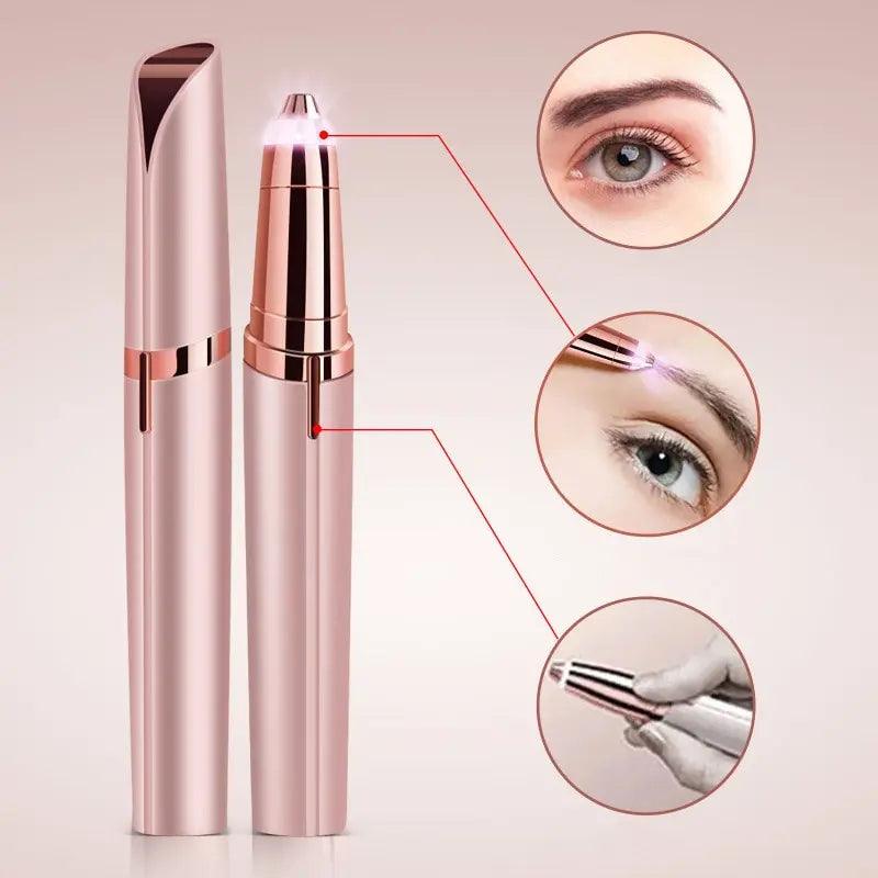 Flawless Electric Eyebrow Trimmer: Perfectly Shaped Salon-Quality Brows