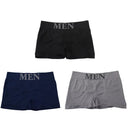 3Pcs/Lot Men's Panties Underwear Boxers Breathable Shorts Set