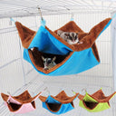 Winter Pet Hammock Cozy Double Layer Plush Sleeping Bag