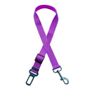 Dog Car Safety Harness: Adjustable Reflective Nylon Seatbelt for Pet Travel  ourlum.com purple (no elastic)  