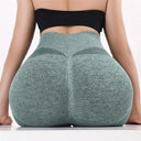 High Waist Women’s Yoga Shorts Seamless Fitness Shorts