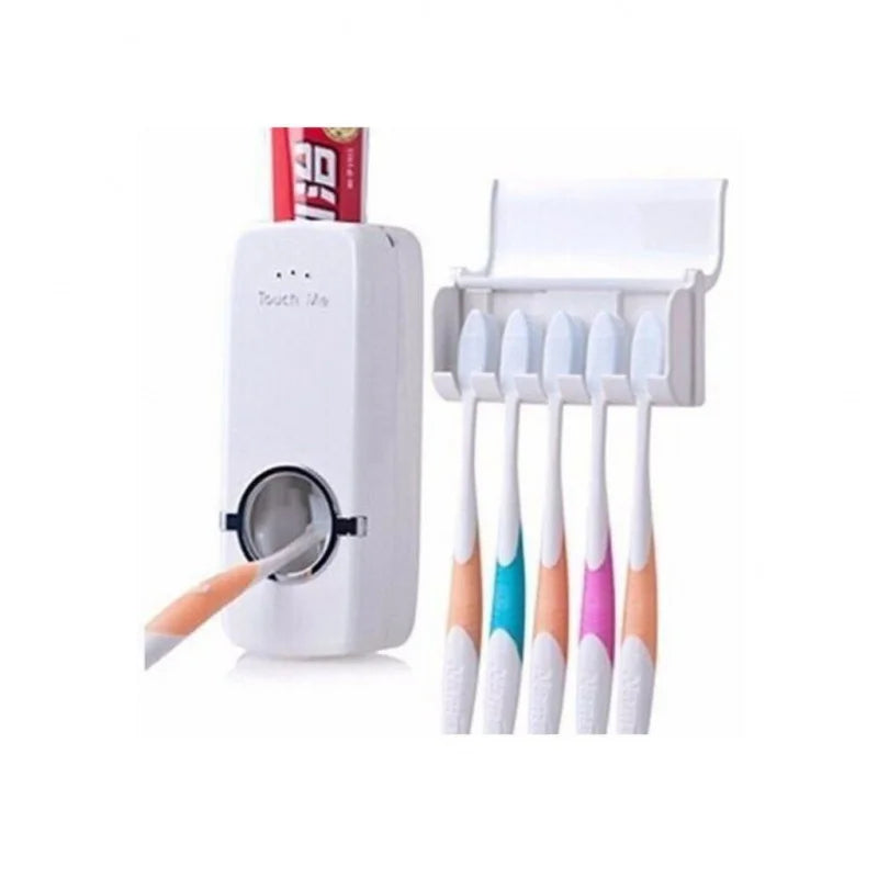Toothpaste Dispenser & Brush Holder: Upgrade Your Bathroom Hygiene  ourlum.com   