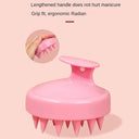 Silicone Scalp Massage Brush for Relaxing Shampoo Experience