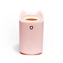 Dual Nozzle USB Humidifier - Silent Air Moisturizer for Home and Office  ourlum.com pink  