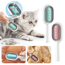 Cat Grooming Brush: Professional Pet Hair Remover & Massage Comb  ourlum.com   