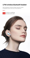 Upgraded LP40 Pro TWS Earphones Wireless Bluetooth 5.1