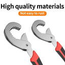 Adjustable Double Wrench Set: Versatile High Carbon Steel Tool  ourlum.com   