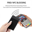 Rfid Smart Wallet: Stylish RFID Blocking Card Holder