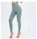 Seamless High Waist Nude Yoga Pants Women's Hip Lifting Fitness