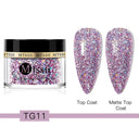 Mtssii Sparkling Nude Pink Dipping Nail Powder 5g 10g Glitter