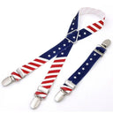 Rainbow Stripe Dog Diaper Suspenders for Pet Clothes Accessories