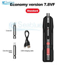 4 in 1 4.2V Electric Screwdriver Cordless Screwdriver Set Manual Electric Wireless Power Screw Driver Precision Repair Tools  ourlum.com A  