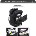 Tactical Backpack 3 Day Assault Pack Molle 38/45L Waterproof