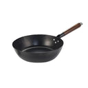 28cm Non-Stick Cast Iron Wok Pan for Gas and Induction Cooktops