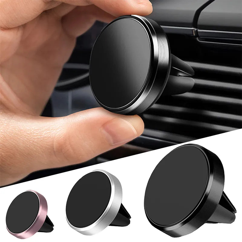 Magnetic Phone Holder: Secure Magnet Stand with 360° Rotation  ourlum.com   