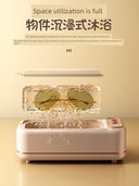 Blue Light Sterilization Glasses Invisible Ultrasonic Cleaner