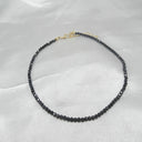 Fashion Brand Simple Black Beads Short Necklace Femme Choker