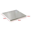 Large Size Household stainless steel chopping board Double Panel multifunctional Pastry Baking Board chopping board Kitchenware