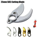 25mm Titanium Gold SK5 Alloy Steel Cutting Blade for Shears