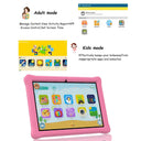 QPS 10 Inch Children's Tablets Android 10 Quad Core 2GB 32GB WIFI 6000mAh Learning Tablets for Kids Toddler WIth Kids APP  ourlum.com   