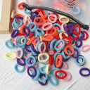 Kids Colorful Scrunchie Hair Bands for Girls Fashion Accessories