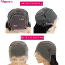 Mureen HD Transparent Lace Front Straight Bob Wig Online