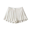 Vintage Pleated Mini Skirts Stylish Korean Tennis Fashionista