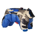 Winter Dog Coat: Stylish Waterproof Reflective Clothing for Small to Medium Dogs  ourlum.com Navy Blue Camouflage 10 CHINA