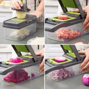 14/16 In 1 Multifunctional Vegetable Chopper Handle Food Grate