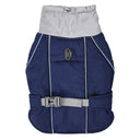 Cozy Luxury Winter Jacket for Dogs: Waterproof, Padded, Warm & Reflective  ourlum.com Navy Blue S 