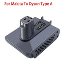 18V Battery Adapter For Dyson Vacuums Fits Makita Dewalt Milwaukee