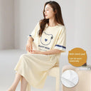 Cotton Korean Summer Pajamas Stylish Integrated Dress Wear