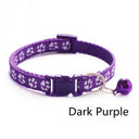 Colorful Cartoon Pet Collar with Bell - Adjustable Safety Necklace  ourlum.com h  