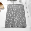 VIKAMA 40X60CM Coral Fleece Non-Slip Bathroom Floor Mat