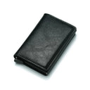 RFID Blocking Men's Wallet Stylish Card Holder with Money Clip