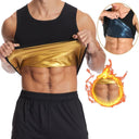 Men's Sauna Sweat Vest for Weight Loss & Body Shaping